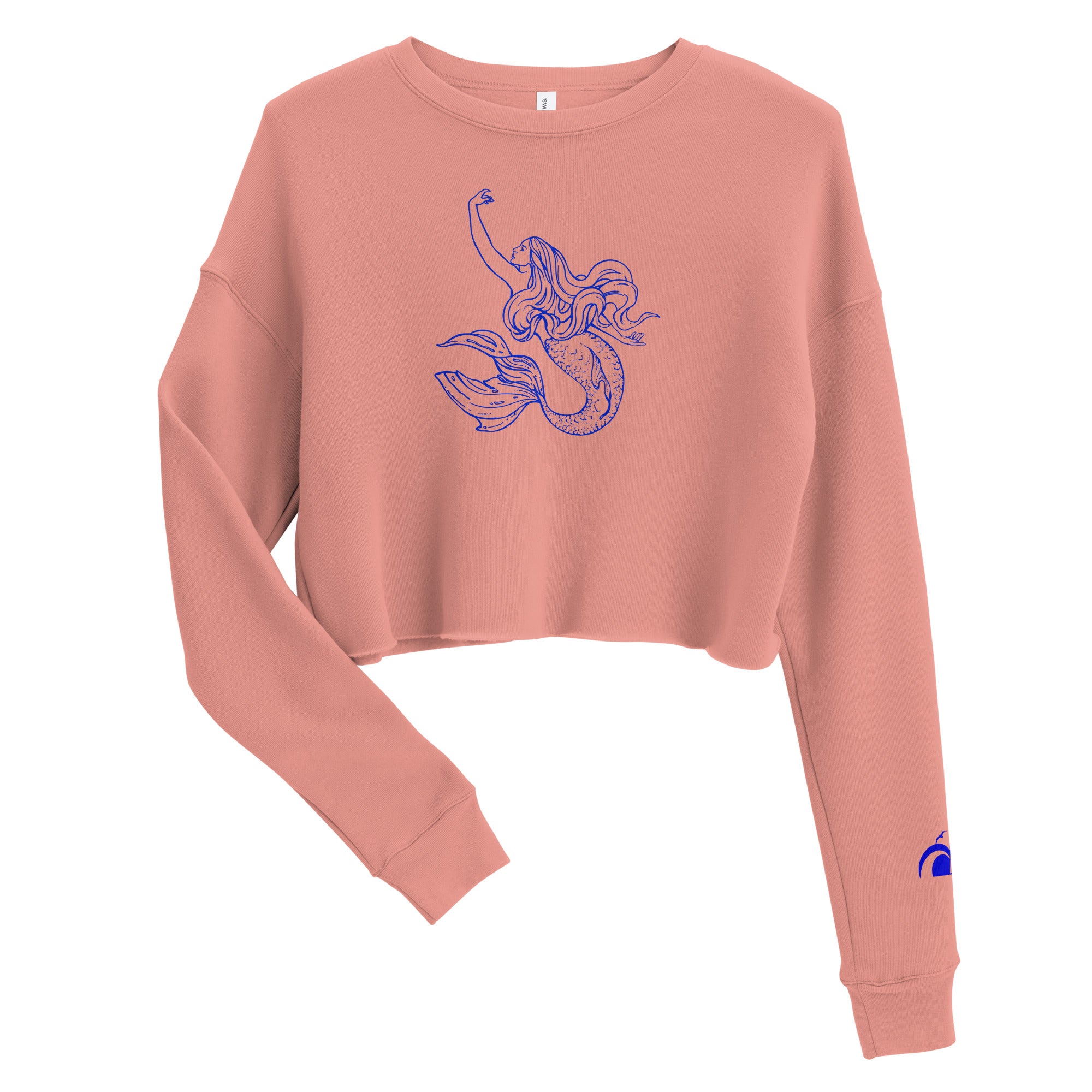 Women's Mermaid Crop Sweatshirt