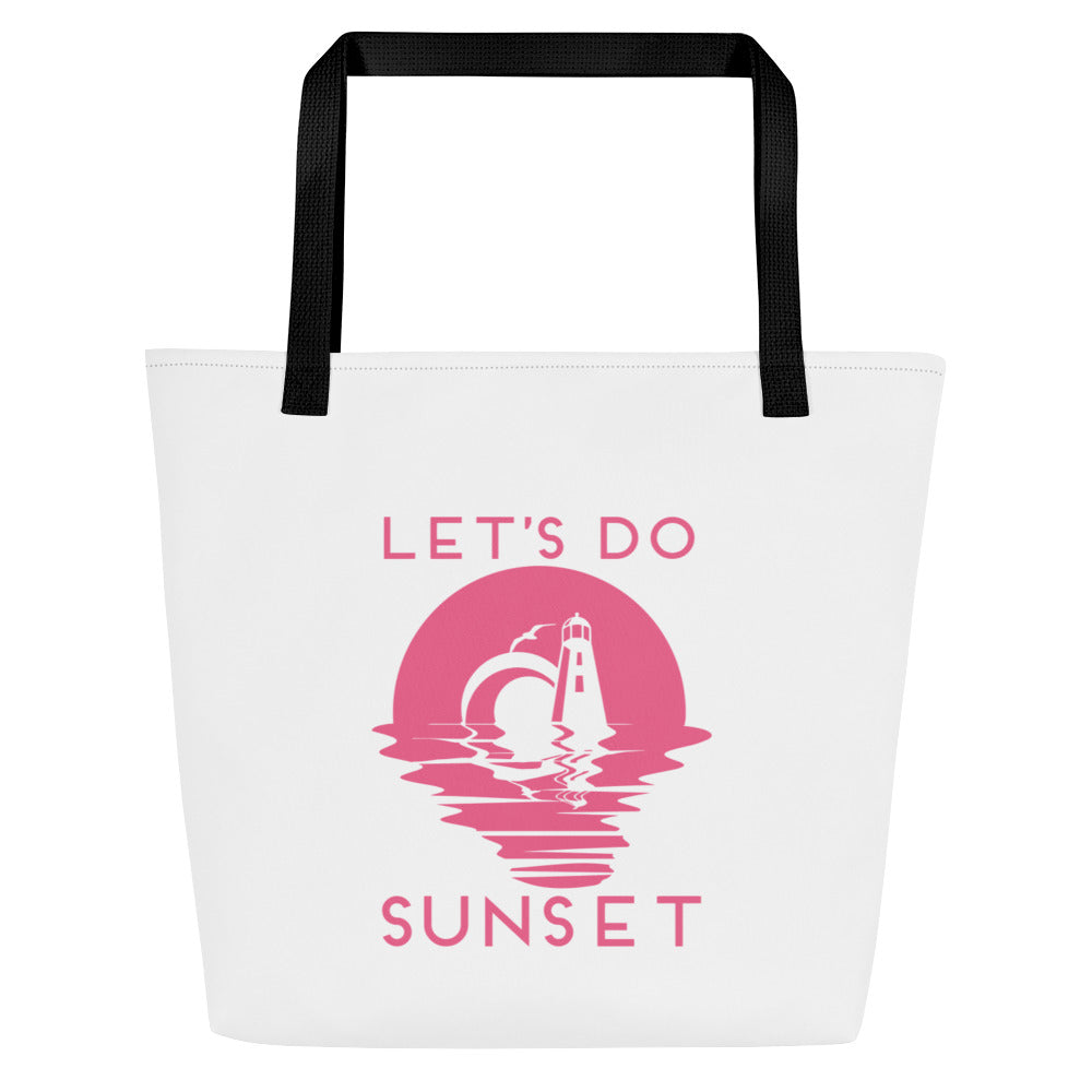 Let's Do Sunset Tote