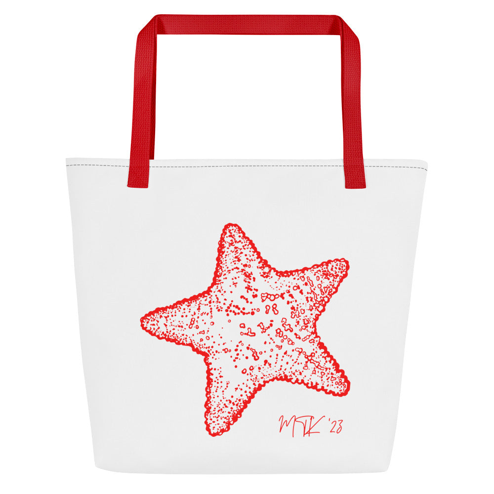 Starfish Large Tote Bag